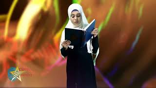 A girl reciting the Quran with an angelic voice coming from heaven made the jury cry😭 Idol Junior