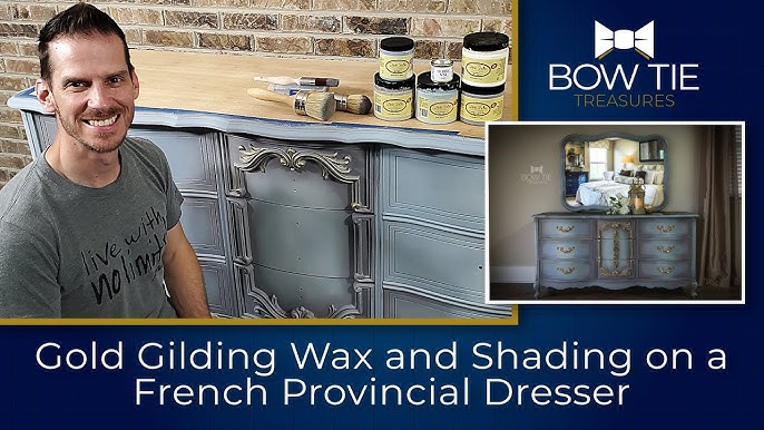 How To Use Gilding Wax - A Dixie Belle Paint Tutorial 