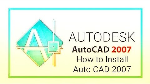 How to Install Autocad 2007 download from online in Bangla (অটোক্যাড ২০০৭ Install করার সহজ নিয়ম)