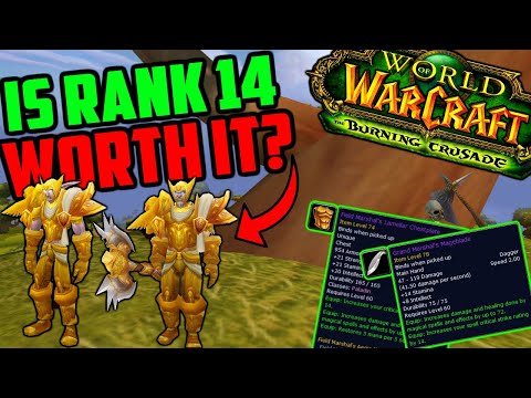 Is the Rank 14 PvP Gear from TBC Prepatch Worth it