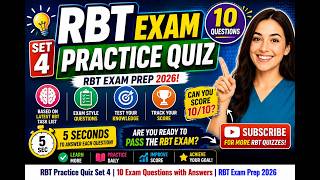 Can You Score 10/10? | RBT Practice Quiz Set 4 | 2026 Exam Questions & Answers 🚀
