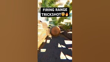 Firing Range Wallbang Trickshot🤯🔥 #bo6 #cod #callofduty #bo6 #viralshorts