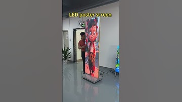 LED poster screen #ledposterscreen #leddisplay #leddisplayscreen #ledscreen #leddisplayfactory