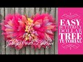 How to Make a Butterfly Wreath / Dollar Tree Spring Wreath