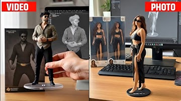 Trending Instagram Viral figurine 3D Video Editing | Google Gemini Viral Photo & Video Editing