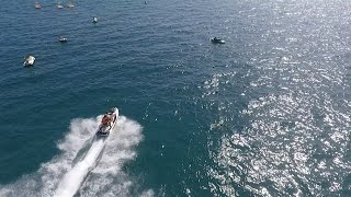 Dji Phantom 4 Drone beats Jetski