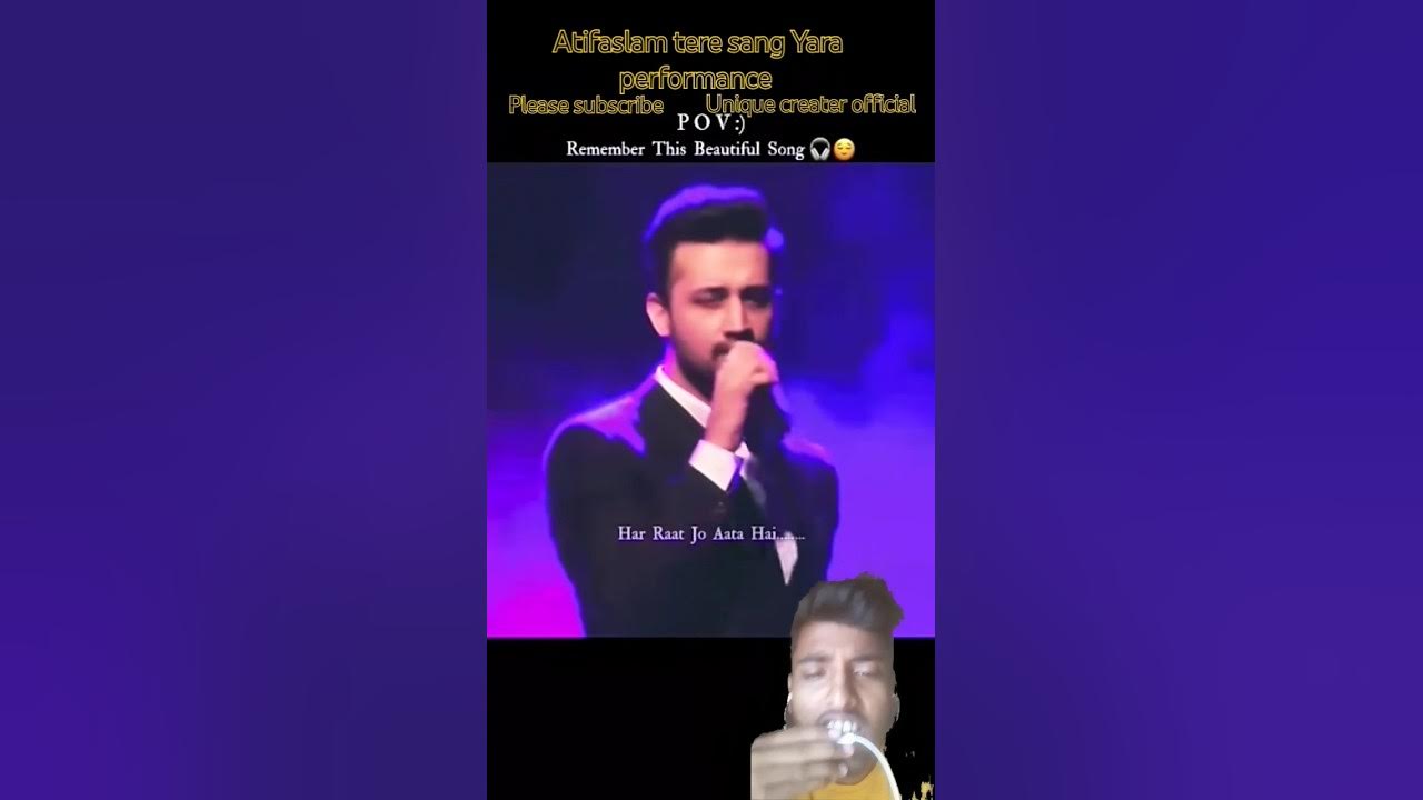 tere sang yaara atif aslam live performance #viralshorts #atifaslam#shorts#uniquecreaterofficial tere sang yaara atif aslam live performance #viralshorts #atifaslam#shorts#uniquecreaterofficial