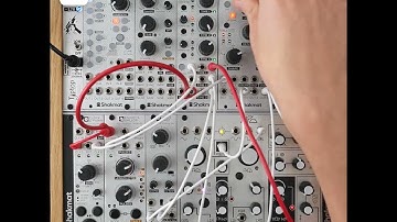 Techno bassline with Make Noise DPO & Mod Medusa