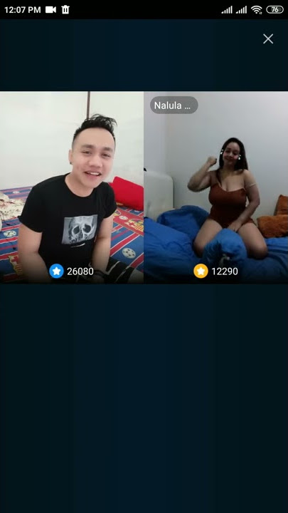 Bigo live nalula tampol guling pake tete