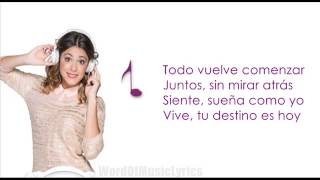 Hoy Somos Más - Violetta chords