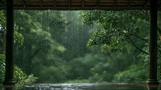 Cozy Rain Sounds For Sleeping In A Forest Cabin & Relaxing Rain Ambience For Deep Sleep