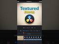 Texture to Text in DaVinci Resolve (Cinematic Text Effect)