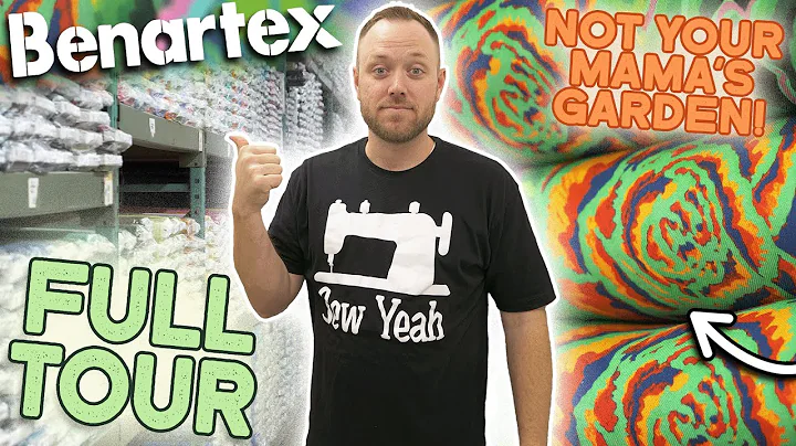Pre-Cuts, Bolts & OUR Fabric | Touring the Benartex Warehouse!