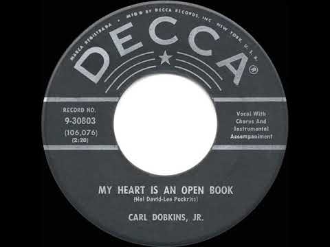 1959 HITS ARCHIVE My Heart Is An Open Book   Carl Dobkins Jr a  1 record