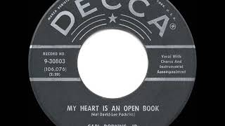 Watch Carl Dobkins Jr My Heart Is An Open Book video