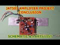 Discrete audio amplifier project PT21 project completion