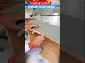 Amazing drawers handle making work #woodworking #shortvideo