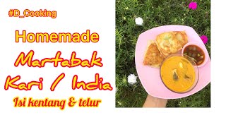 RESEP MARTABAK INDIA/KARI SUPER MUDAH! | #D_Cooking