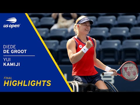 Wheelchair Women's Final | De Groot vs Kamiji Highlights | 2021 US Open Final