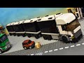 Build a Long Road Train Truck - Lego StopMotion