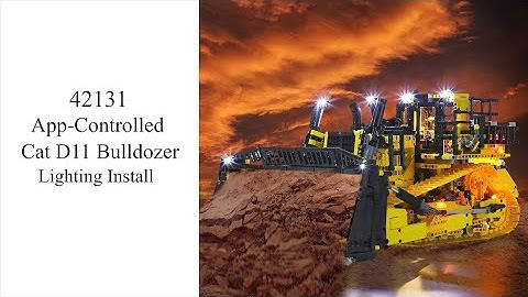 【BX70 installation video】Briksmax - App-Controlled Cat® D11 Bulldozer 42131