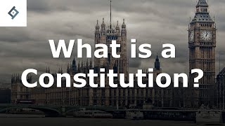 What is a Constitution? | Public Law