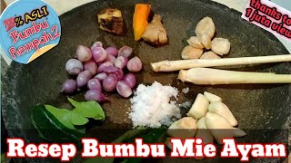 INI DIAA!!!!RESEP MEMBUAT BUMBU MIE AYAM Mak nyuuss,,Sedep Betull||Episode 18