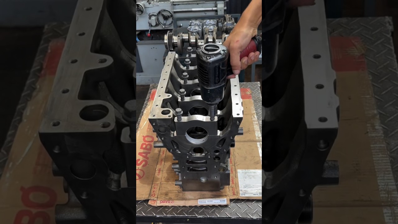 Mwsc Engine Guide MWM 4 CYLINDER ENGINE ASSEMBLE, STEP BY STEP - YouTube