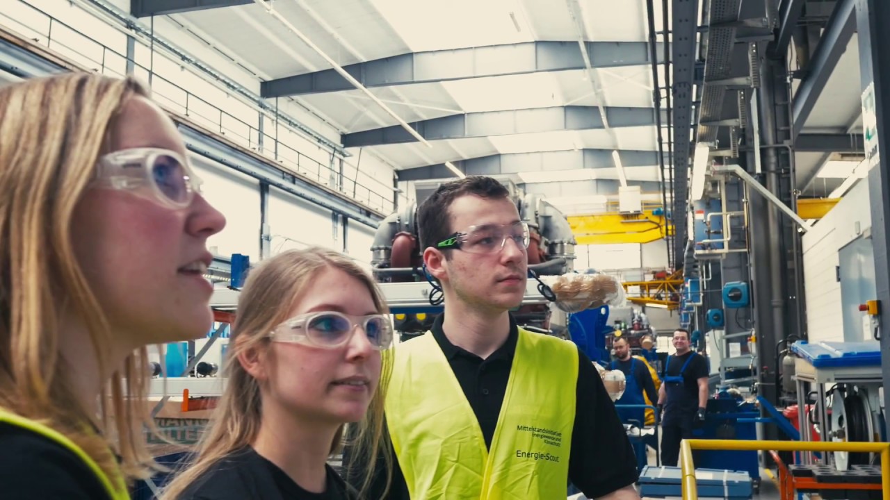 Volle Power Energiescouts Bei Caterpillar Youtube