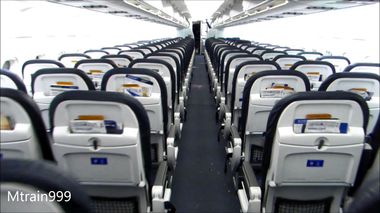 United A319 Cabin Tour Youtube