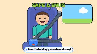 Buckle Up Song! 🚗 How to Wear a Seatbelt | Car Safety for Kids | Beep & Buckle