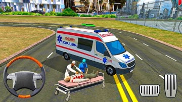 Ambulance Robot Car Transform - Emergency Robot City Rescue Simulator - Android Gameplay