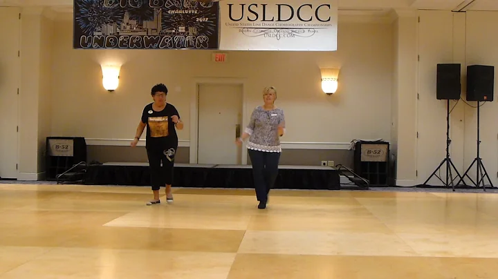 Motown Music Line Dance by Lynne Martino Demo @ 2017 Big Bang