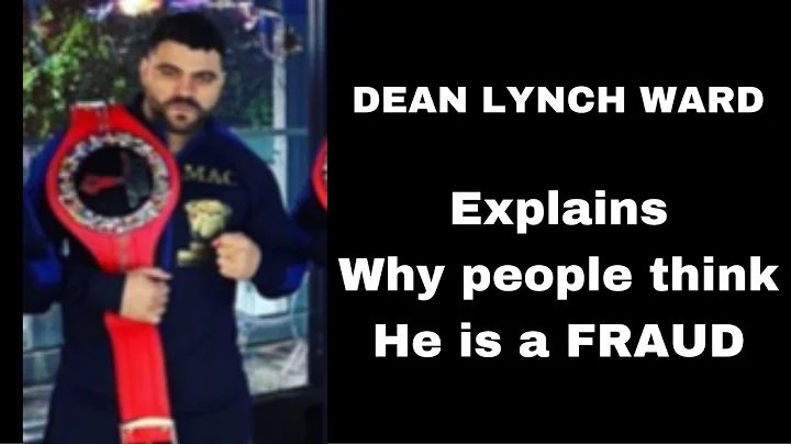 Dean Lynch Ward *EXPLAINS WHY PEOPLE CALL HIM A FR...
