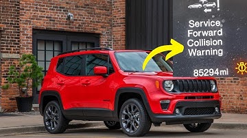 “Service forward collision warning” message in Jeep Renegade