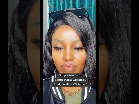 YB2358 Shop Attendant 0702622961 Missnyawiragiks Careercoachnyawira Jobvacancieske