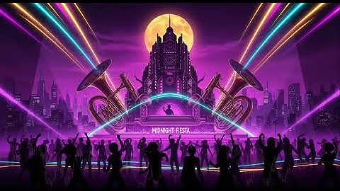 Thumbnail of 🔥 Energetic Latin Pop - Pulseborn - Midnight Fiesta | High Energy Dance Music 2025 | Audio Visualize