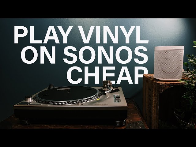 Milepæl hegn Penge gummi Cheap Way to Play Vinyl Records on Sonos - YouTube