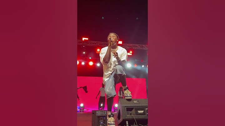 Stonebwoy performs PRAY FOR ME ft Wyclef Jean. At UENR only 7 days after release.. #music #afrobeats