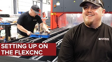 Setting up on the FlexCNC