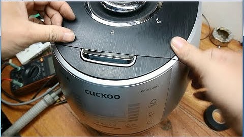 Sửa nồi CUCKOO CRP-CHXB1010FS không lên nguồn của Bác ở Bắc giang.
