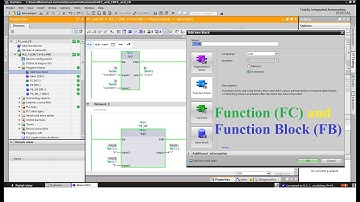 TIA Portal Functions (FC) and Function Blocks (FB) working principle