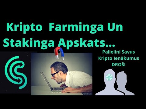 Palielini Savus Kripto Ienākumus Ar Farmingu un Staking! Mācies kā Izmantot CoinSwapSpace Platformu