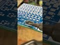 Soldering a Microchip for Fun! 🔥 Precision Electronics Work #shorts