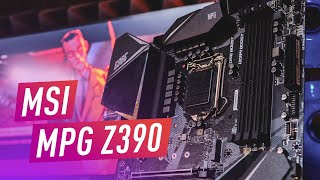 Анбоксинг Материнской Платы MPG Z390 - Gaming EDGE AC