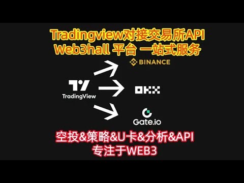 Tradingview的策略信号对接各大交易所API下单!自动交易机器人 策略api对接教程