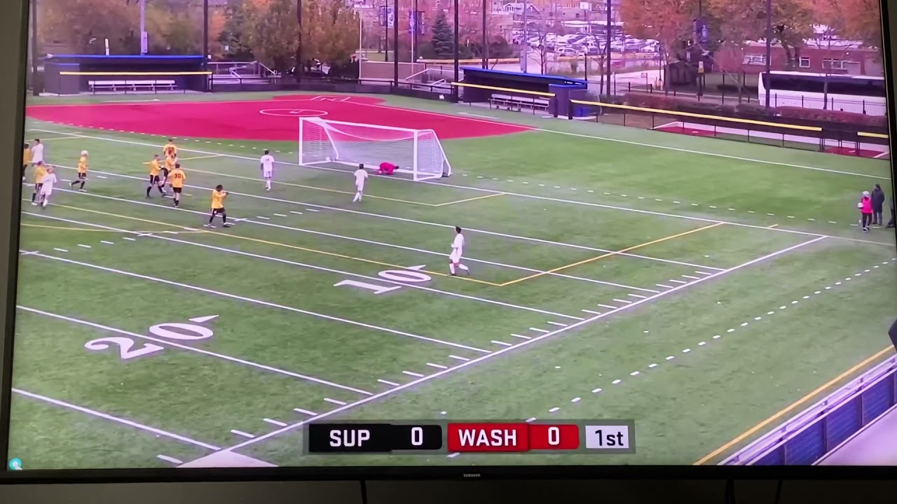 Payton Anderson UW Superior Men’s Soccer 2021 vs WashU