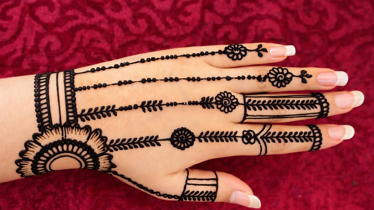 New stylish mehndi design easy and beautiful simple unique mehndi 