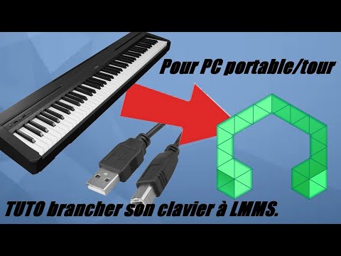 TUTO BRANCHER SON CLAVIER/PIANO A SON PC POUR LMMS