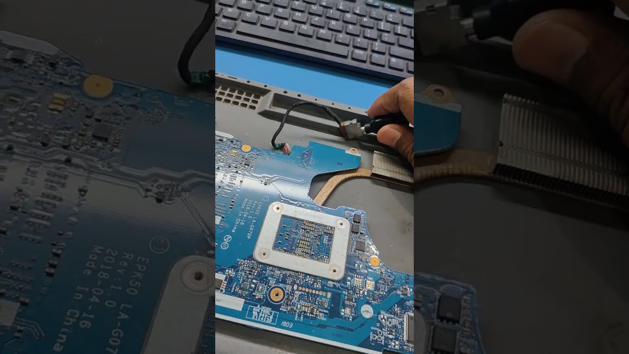 Ec_on missing in hp laptop motherboard LA-G07DP 